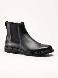 Ecco - Metro London Chelsea - Svarta chelsea boots i skinn