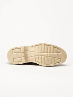Ecco - Metropole London - Ljusgrå loafers i nubuck