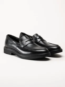 Ecco - Metropole London - Svarta loafers i skinn