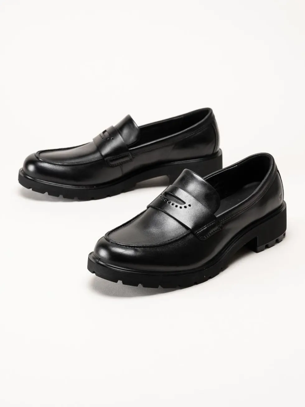 Ecco - Metropole Vienna - Svarta loafers