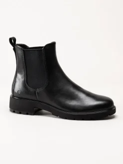 Ecco - Metro Vienna Chelsea - Svarta chelsea boots i skinn
