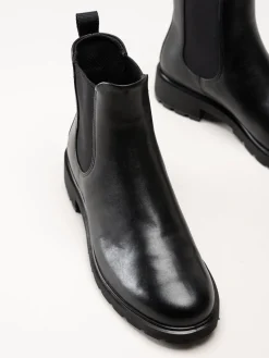 Ecco - Metro Vienna Chelsea - Svarta chelsea boots i skinn