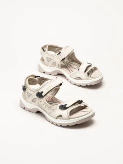 Ecco - Offroad Yucatan - Beige sandaler i nubuck
