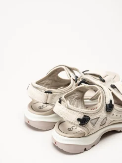 Ecco - Offroad Yucatan - Beige sandaler i nubuck