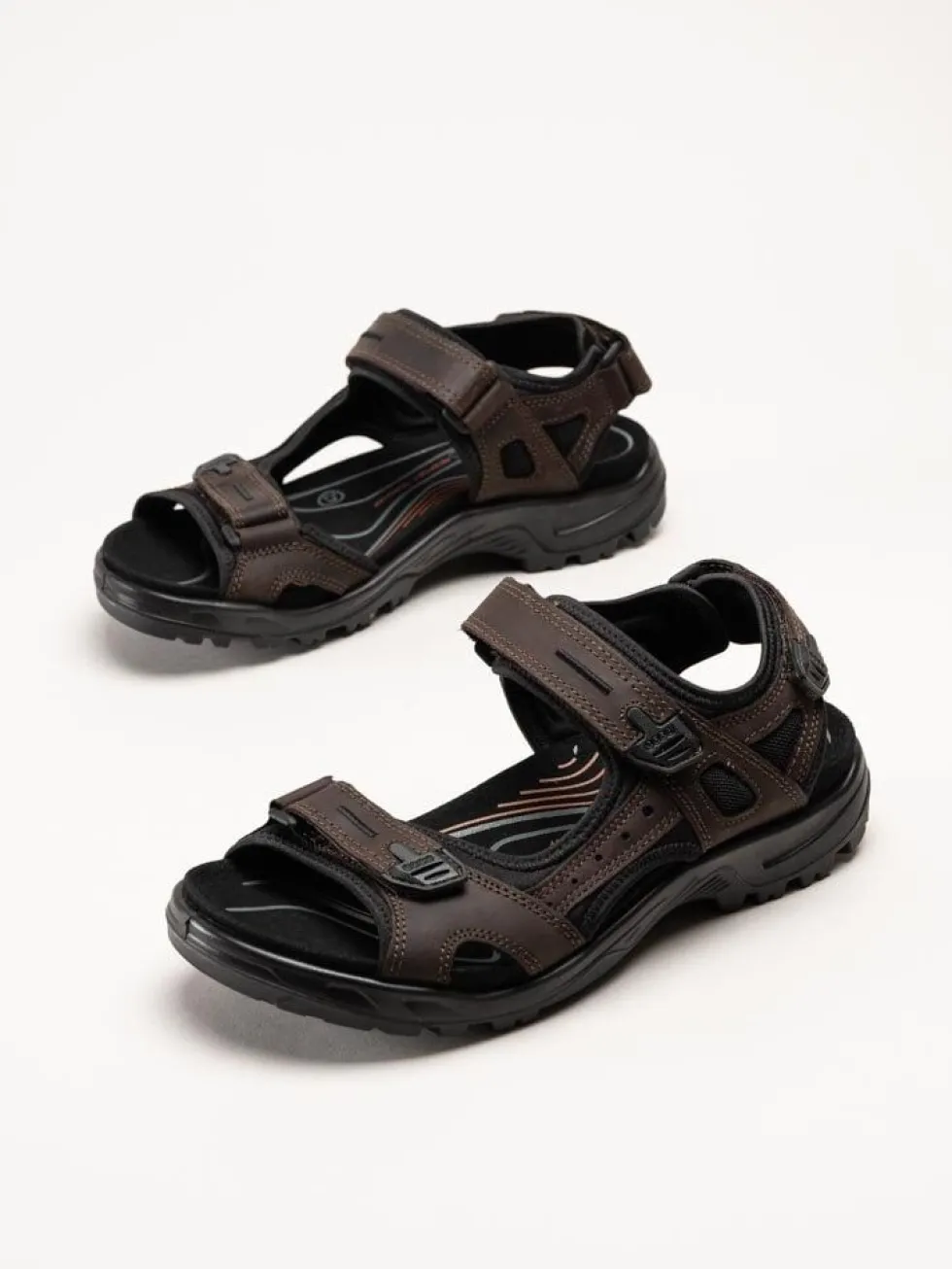 Ecco - Offroad Yucatan - Mörkbruna sportiga sandaler
