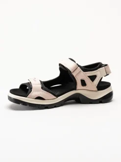 Ecco - Offroad Yucatan W - Rosafärgade varndringssandaler i nubuck
