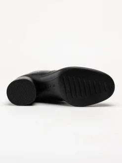 Ecco - Sculpted 35 Clean - Svarta stövletter i skinn