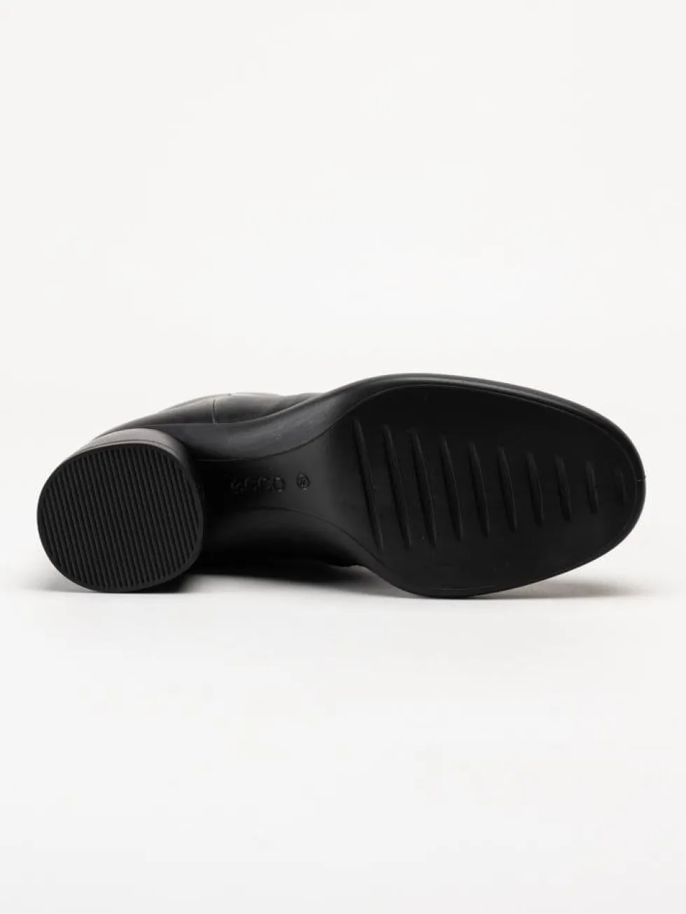Ecco - Sculpted 35 Clean - Svarta stövletter i skinn