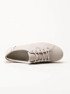 Ecco - Soft 2.0 Tie - Grå snörskor i nubuck