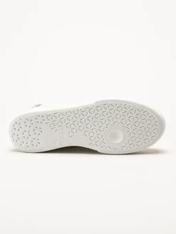 Ecco - Steet Court - Vita sneakers i skinn