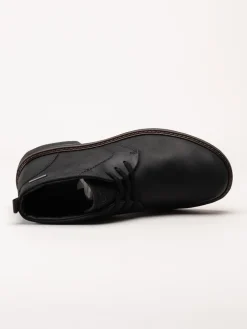 Ecco - Turn Ankle Boot GTX - Svarta kängor i oljat skinn