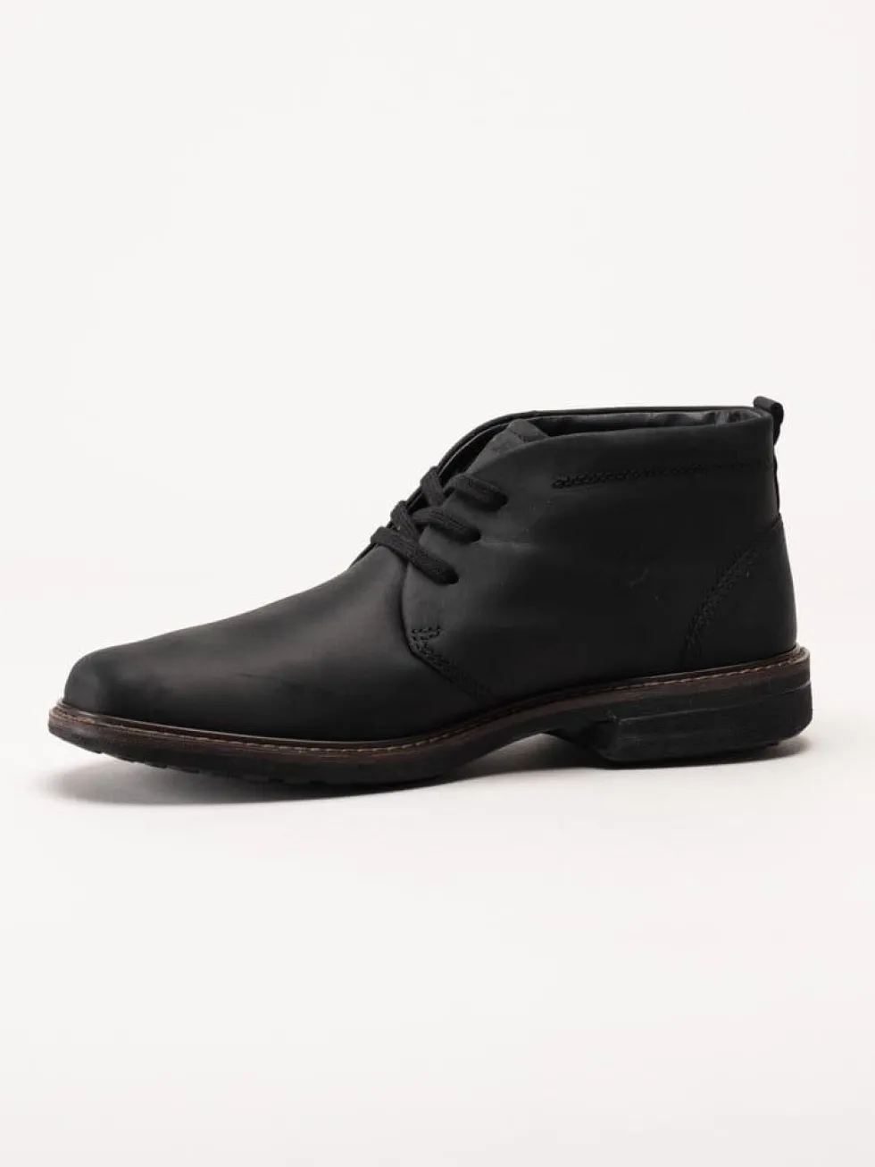 Ecco - Turn Ankle Boot GTX - Svarta kängor i oljat skinn