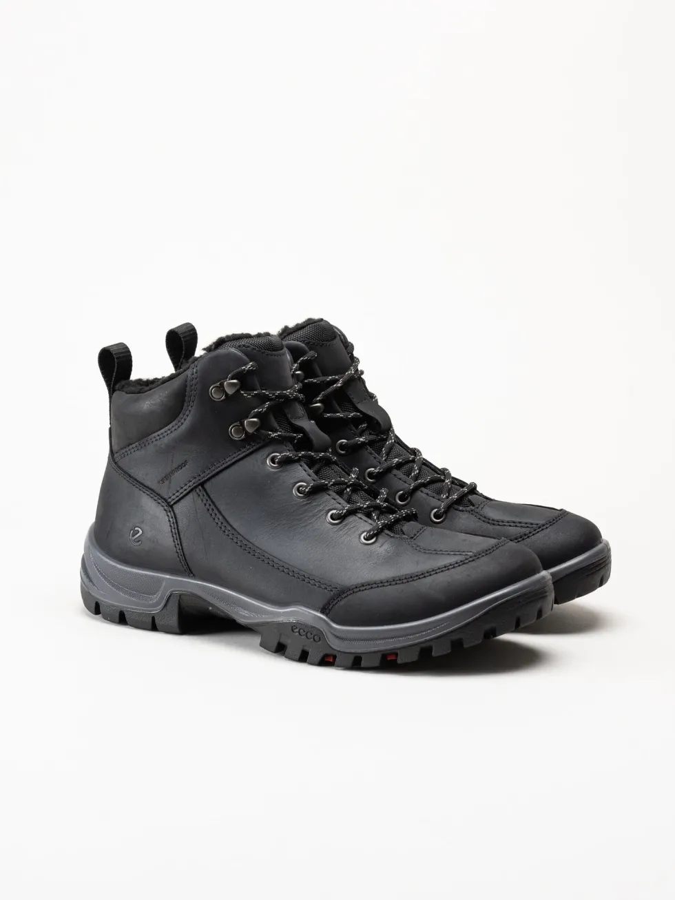 Ecco - Xpedition III WP - Svarta vandringskängor i oljad nubuck