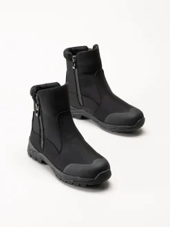Eskimo - Bedford Studs - Svarta fodrade boots med dubbar