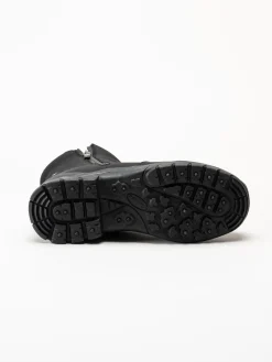 Eskimo - Bedford Studs - Svarta fodrade boots med dubbar