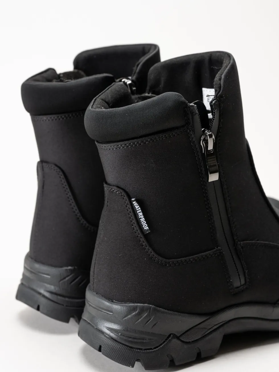 Eskimo - Bedford Studs - Svarta fodrade boots med dubbar