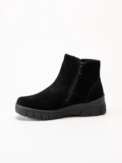 Eskimo - Cheam - Svarta fodrade boots i mocka