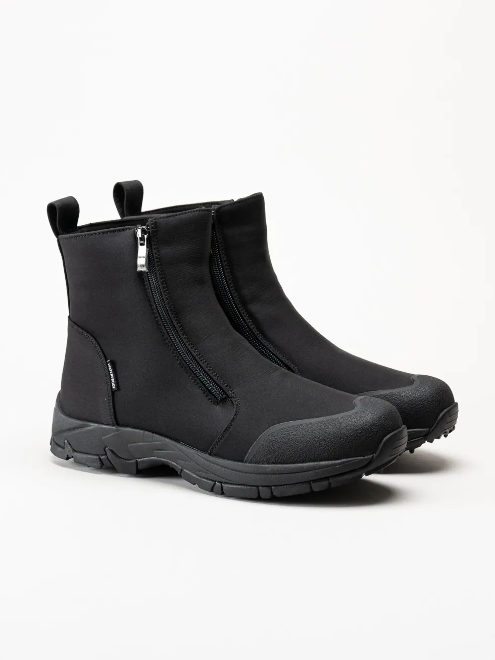 Eskimo - Drayton M Studs - Svarta fodrade boots med dubbar