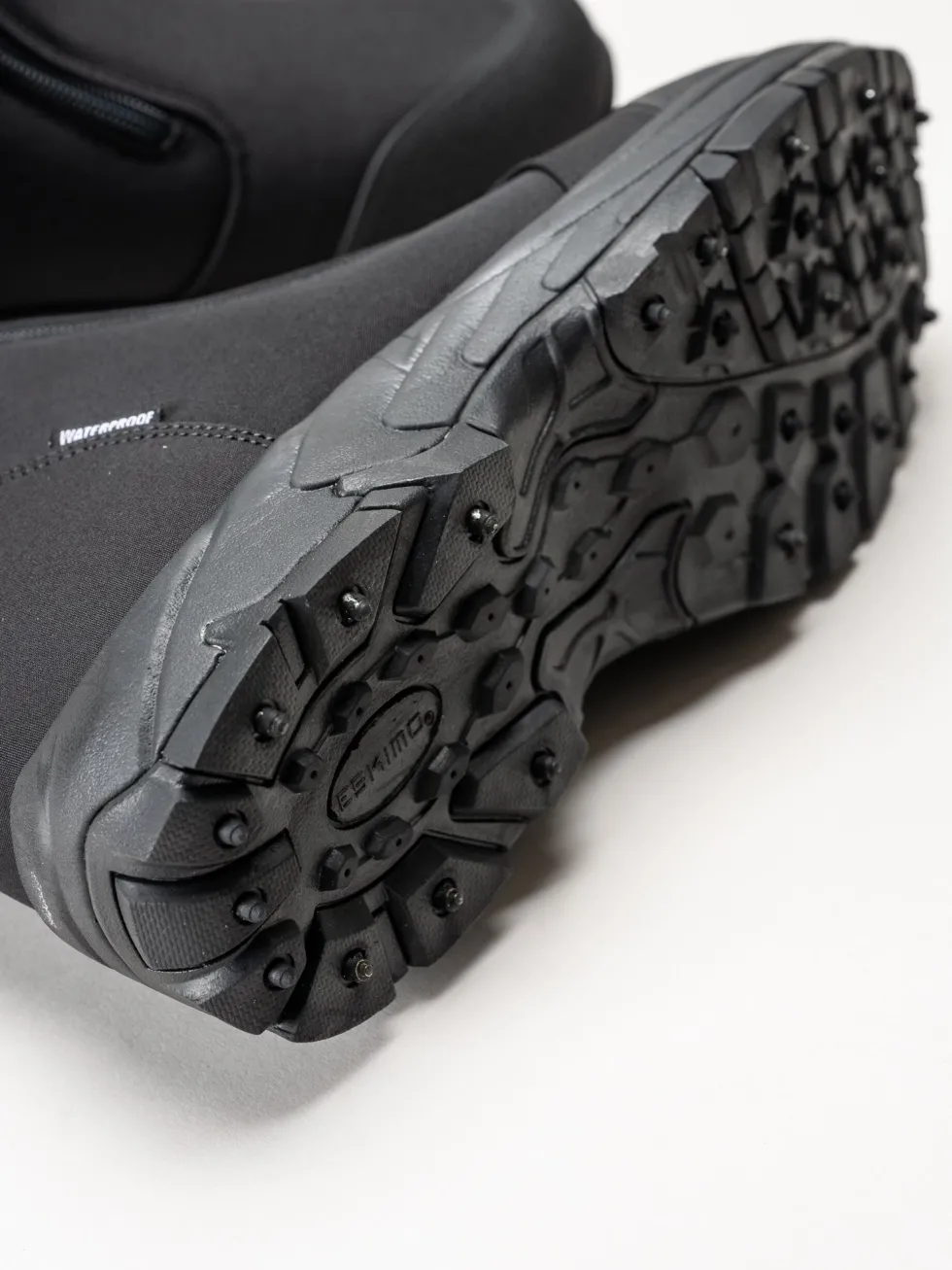 Eskimo - Drayton M Studs - Svarta fodrade boots med dubbar