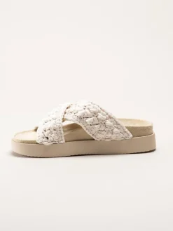 Exani - Leona - Vita slip in tofflor