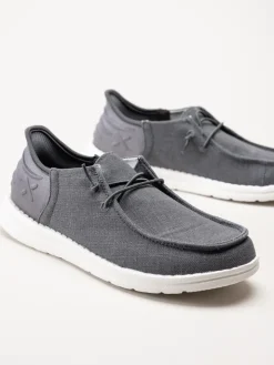 Exani Sports AB - Ocean W - Grå slip on skor i textil