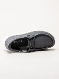 Exani Sports AB - Ocean W - Grå slip on skor i textil