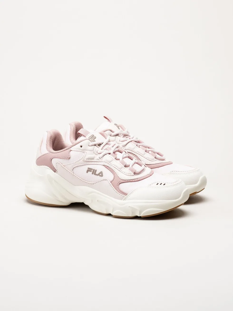 FILA - Collene A - Rosa sportskor i skinnimitation