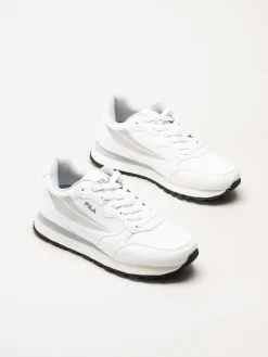 FILA - Hypert - Vita sneakers i skinnimitation