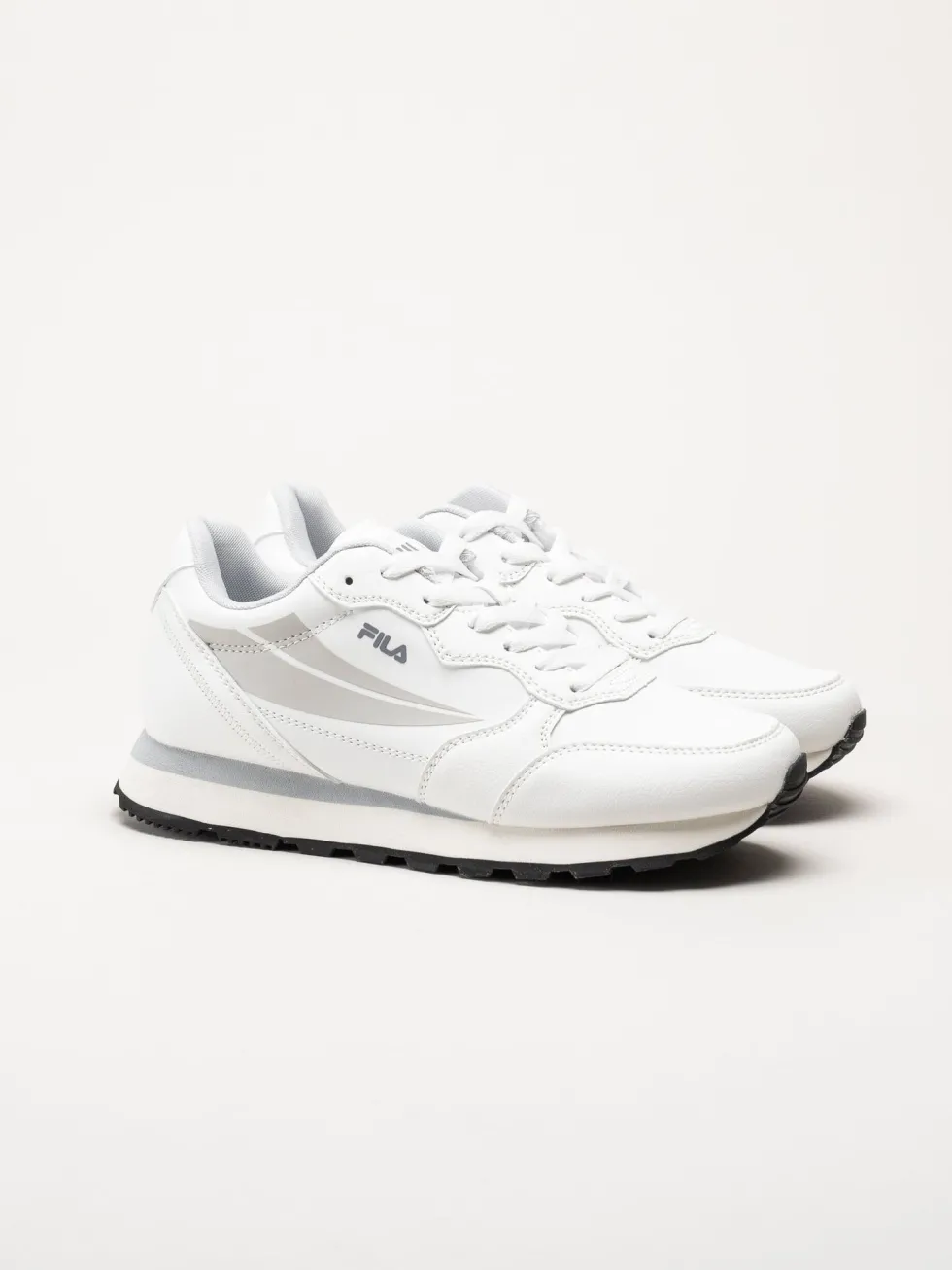 FILA - Hypert - Vita sneakers i skinnimitation