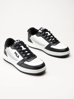 FILA - Rega NF - Svart-vita sneakers i skinnimitation