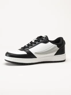 FILA - Rega NF - Svart-vita sneakers i skinnimitation