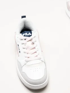 FILA - Riser L - Vita sneakers i skinn och mocka
