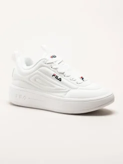 FILA - Superbubble Wmn - Vita sneakers i skinnimitation