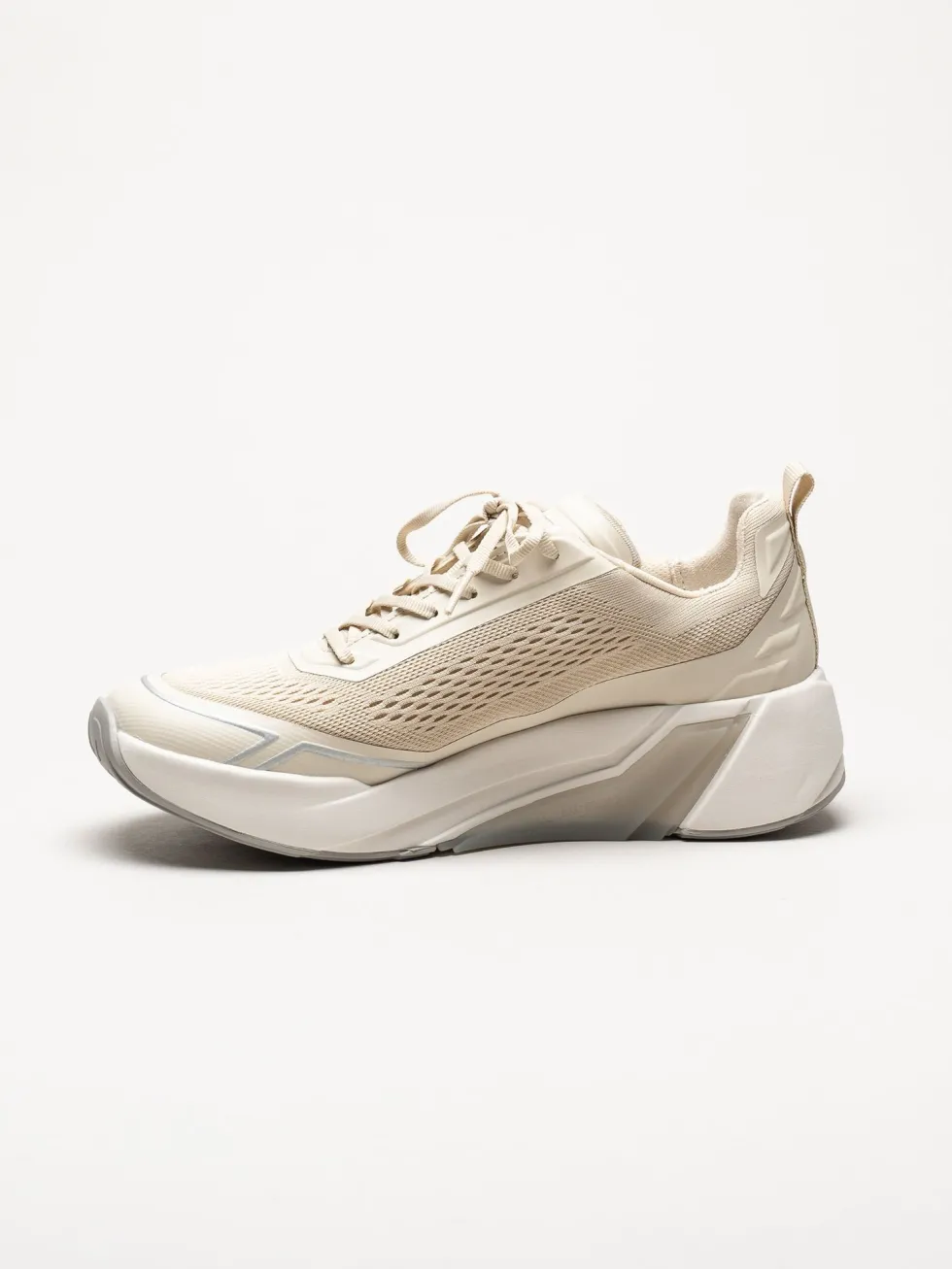 Gabor - Beige sneakers i mesh
