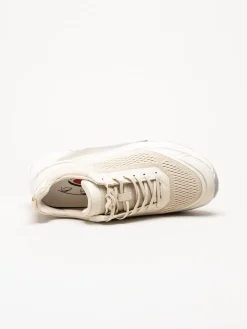 Gabor - Beige sneakers i mesh