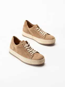 Gabor - Bruna sneakers i mocka