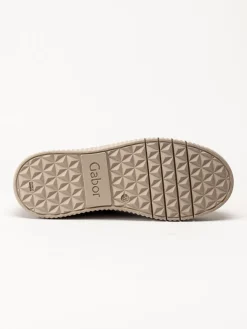 Gabor - Grå ullfodrade boots i mocka