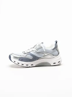Gabor - Ljusblå sneakers i mesh