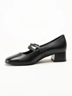 Gabor - Svarta pumps i skinn