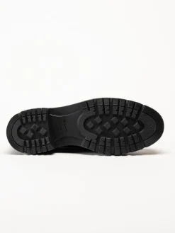Gant Footwear - Aligrey - Svarta chunky loafers i polidoskinn