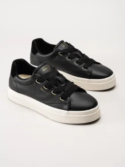 Gant Footwear - Avona Sneaker - Svarta sneakers i skinn