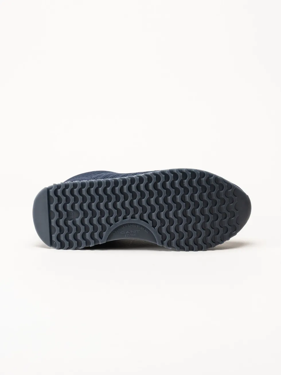 Gant Footwear - Bevinda - Marinblå sneakers i stickad textil
