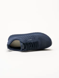 Gant Footwear - Bevinda - Marinblå sneakers i stickad textil