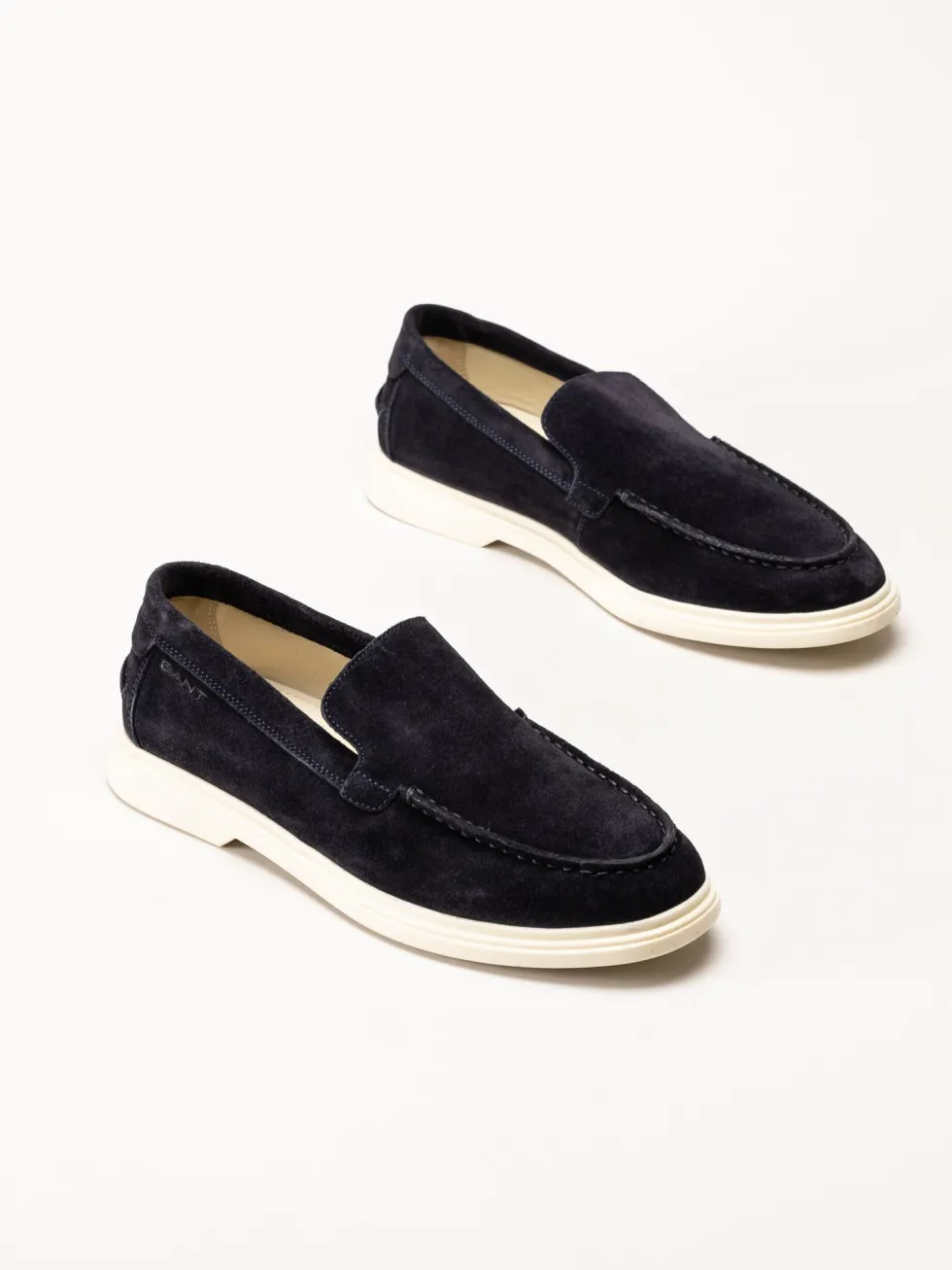 Gant Footwear - Boery - Mörkblå loafers i mocka