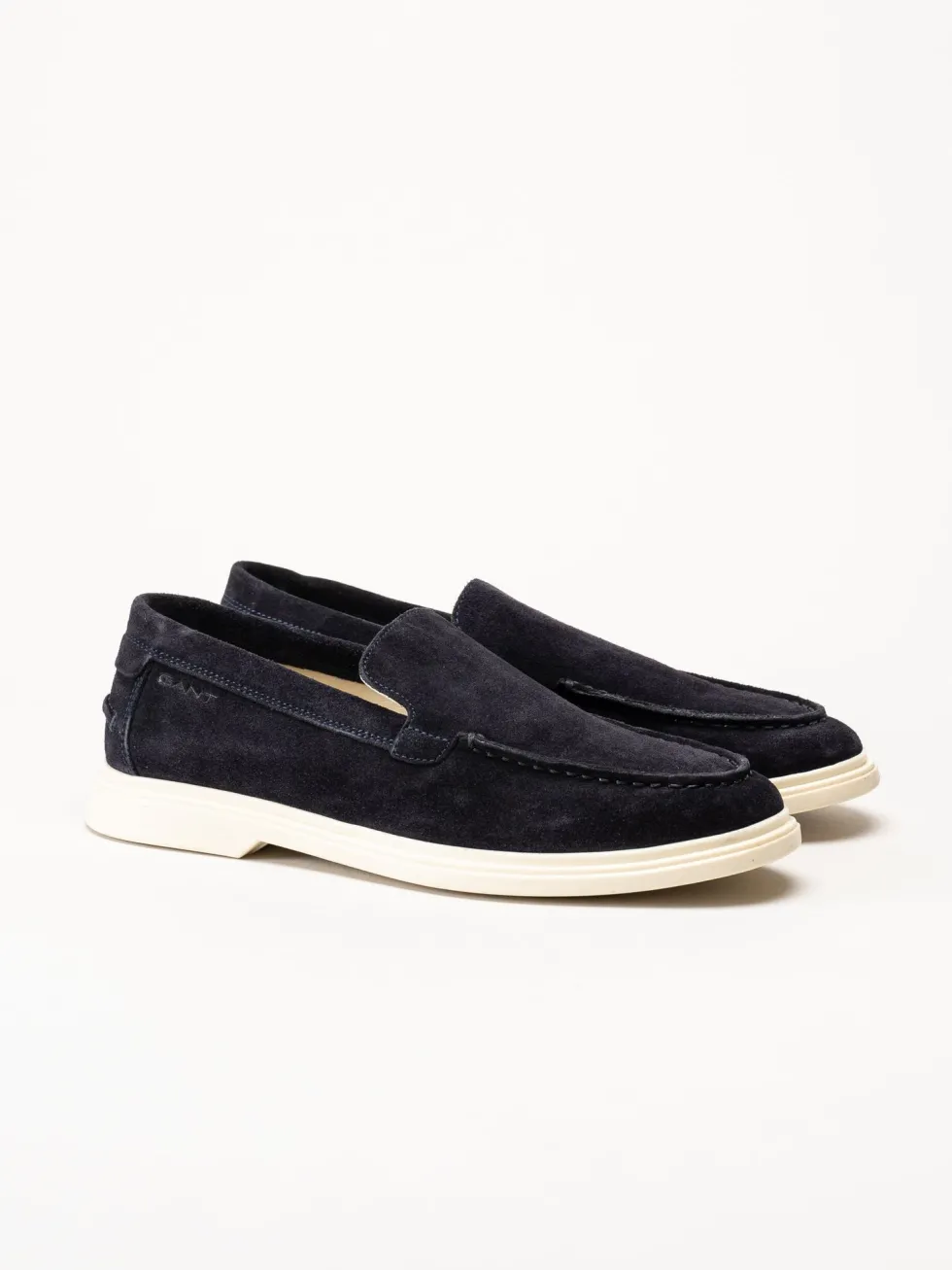 Gant Footwear - Boery - Mörkblå loafers i mocka