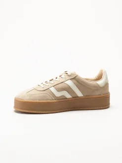 Gant Footwear - Cuzmani - Beige sneakers i mocka
