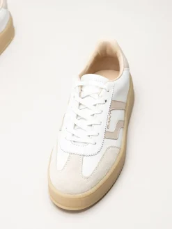 Gant Footwear - Cuzmani - Vita sneakers i skinn