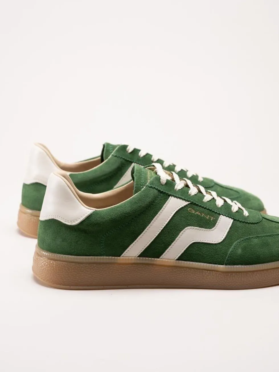 Gant Footwear - Cuzmo Sneaker - Gröna sneakers i mocka