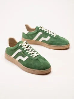 Gant Footwear - Cuzmo Sneaker - Gröna sneakers i mocka