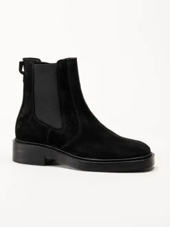 Gant Footwear - Fallwi - Svarta chelsea boots i mocka